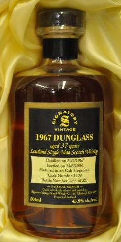 Dunglass – Signatory, 37yrs, 1967-2004