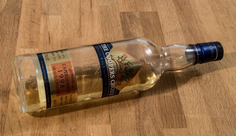 Caperdonich The Coopers Choice 14 YO, 1998 – 2012, Heavily Peated