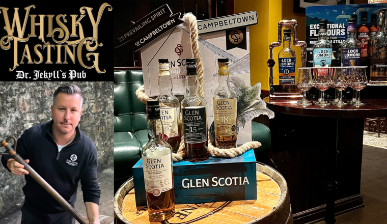 Loch Lomond & Glen Scotia – Whiskysmaking med Alan Reid på Dr Jekyll’s 10. september 2024