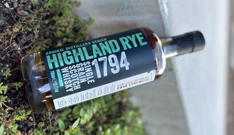 Arbikie Highland Rye Single Grain 5 YO